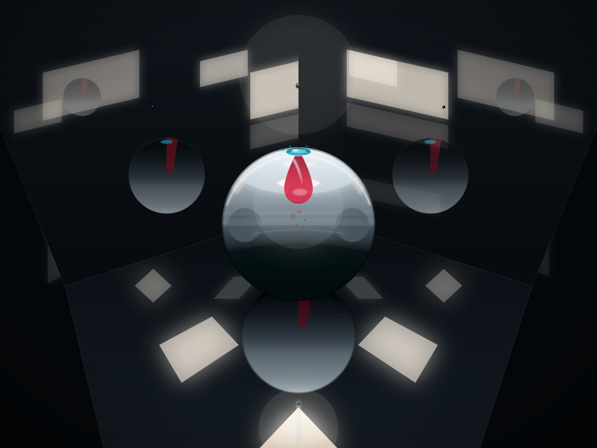 Pixel Canary: Newton's Mirror SVG benchmark