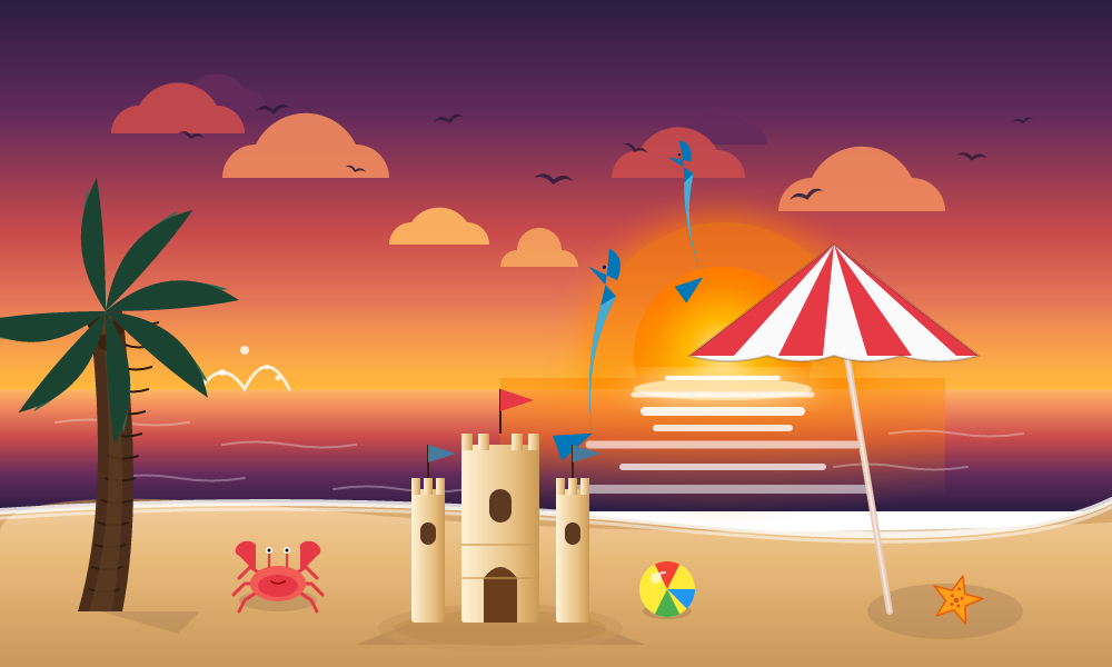 Hy4 Preview: Beach SVG benchmark