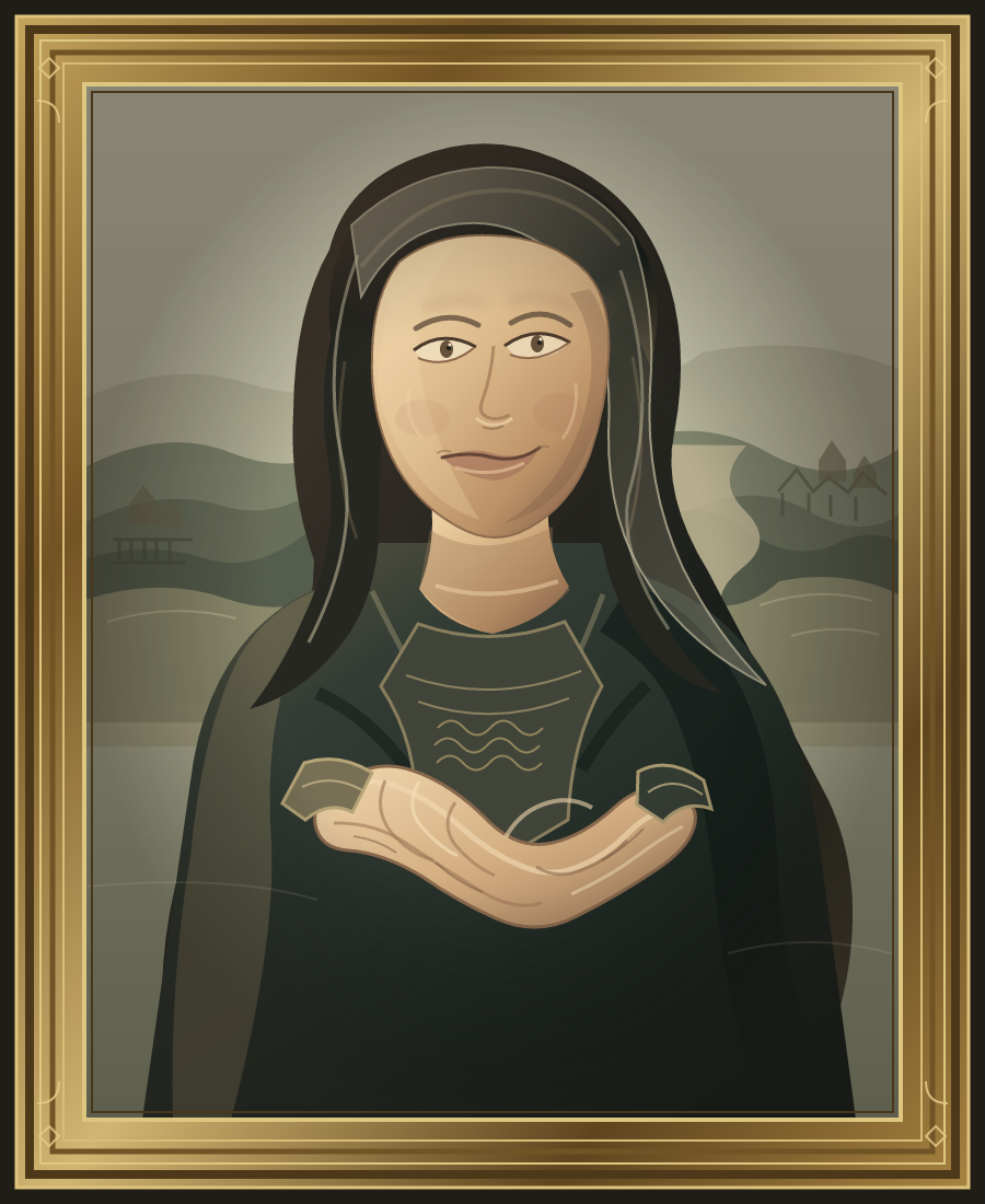 GPT 6 Luna: Mona Lisa SVG benchmark