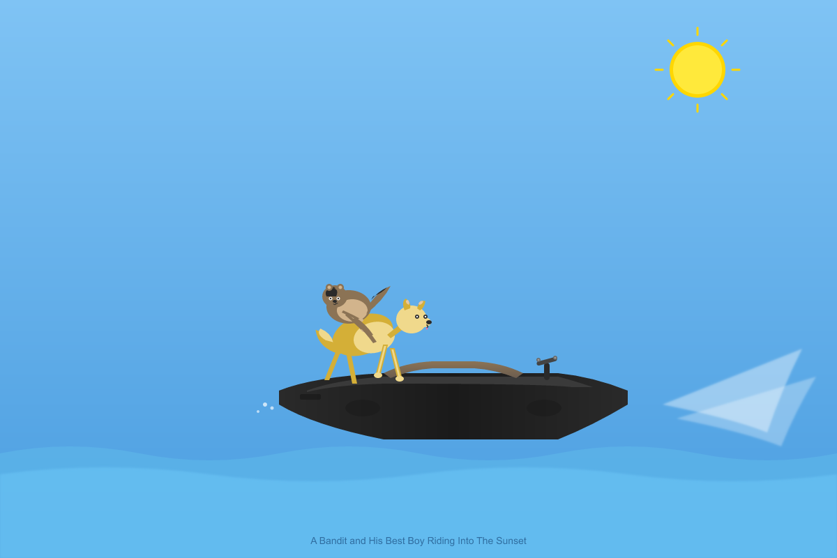 Glyph Cluster: Raccoon SVG benchmark