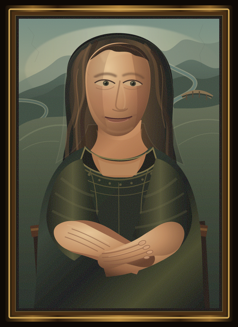 GPT 5.6 Sol: Mona Lisa SVG benchmark