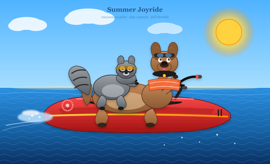 Beam 1.0 501B A23B: Raccoon SVG benchmark