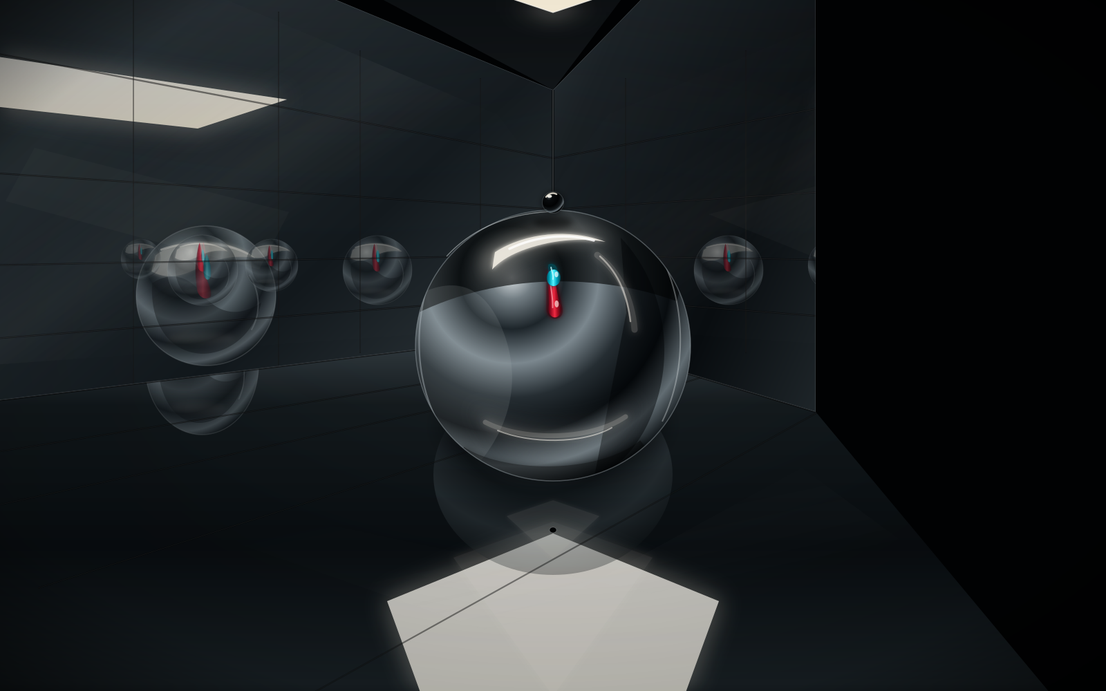 Space Bunny Alpha: Newton's Mirror SVG benchmark