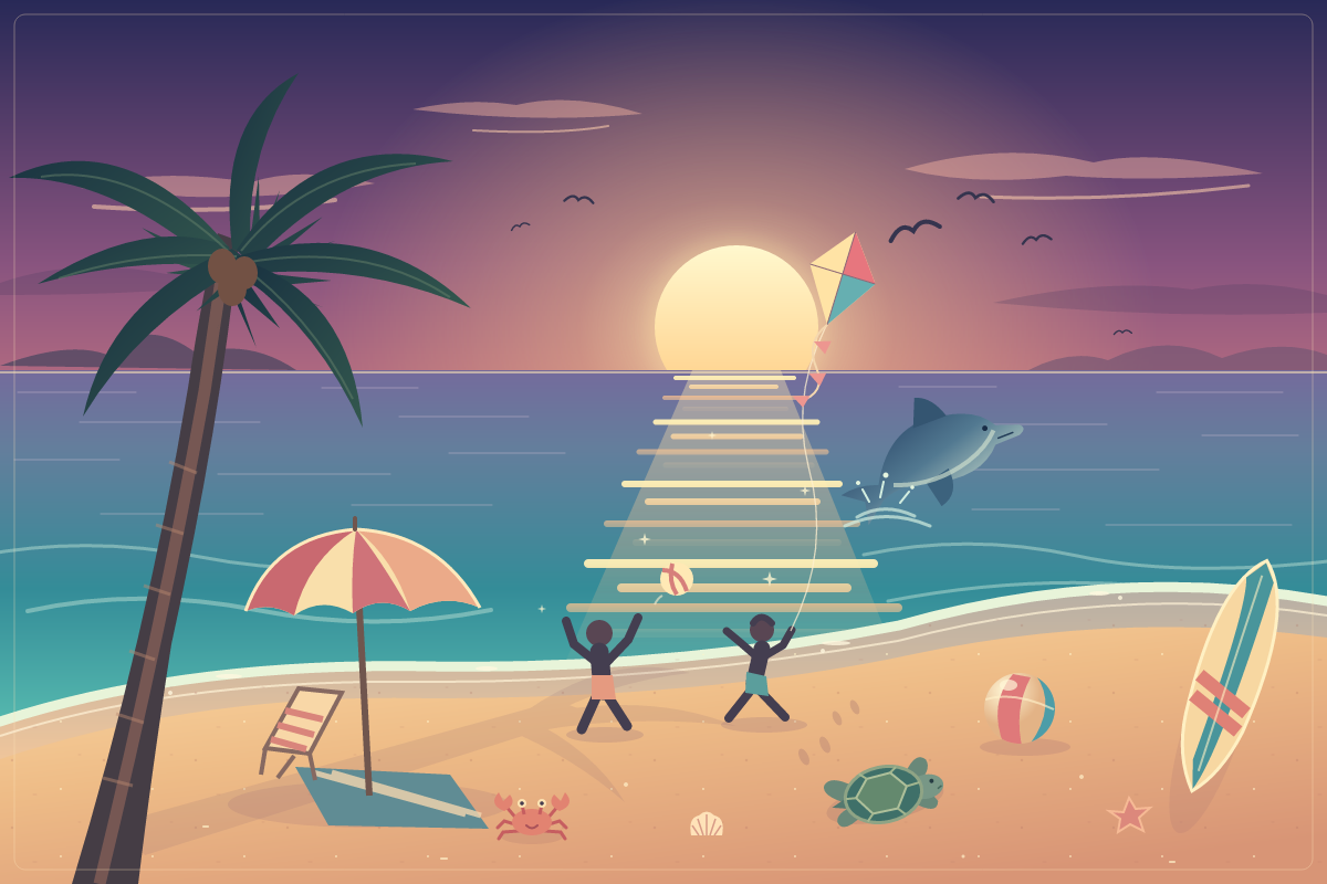 GPT 6.1 Sol: Beach SVG benchmark