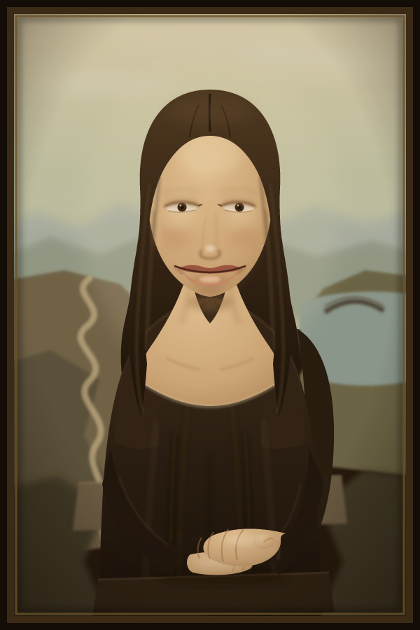 Mistral Large 4 0: Mona Lisa SVG benchmark