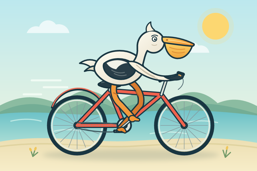 Space Bunny Alpha: Pelican SVG benchmark