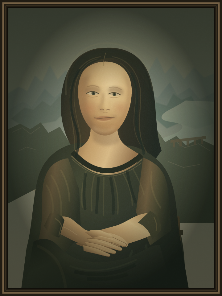 GPT 6.1 Sol: Mona Lisa SVG benchmark
