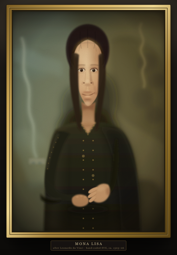 Qwen3.8 27B: Mona Lisa SVG benchmark