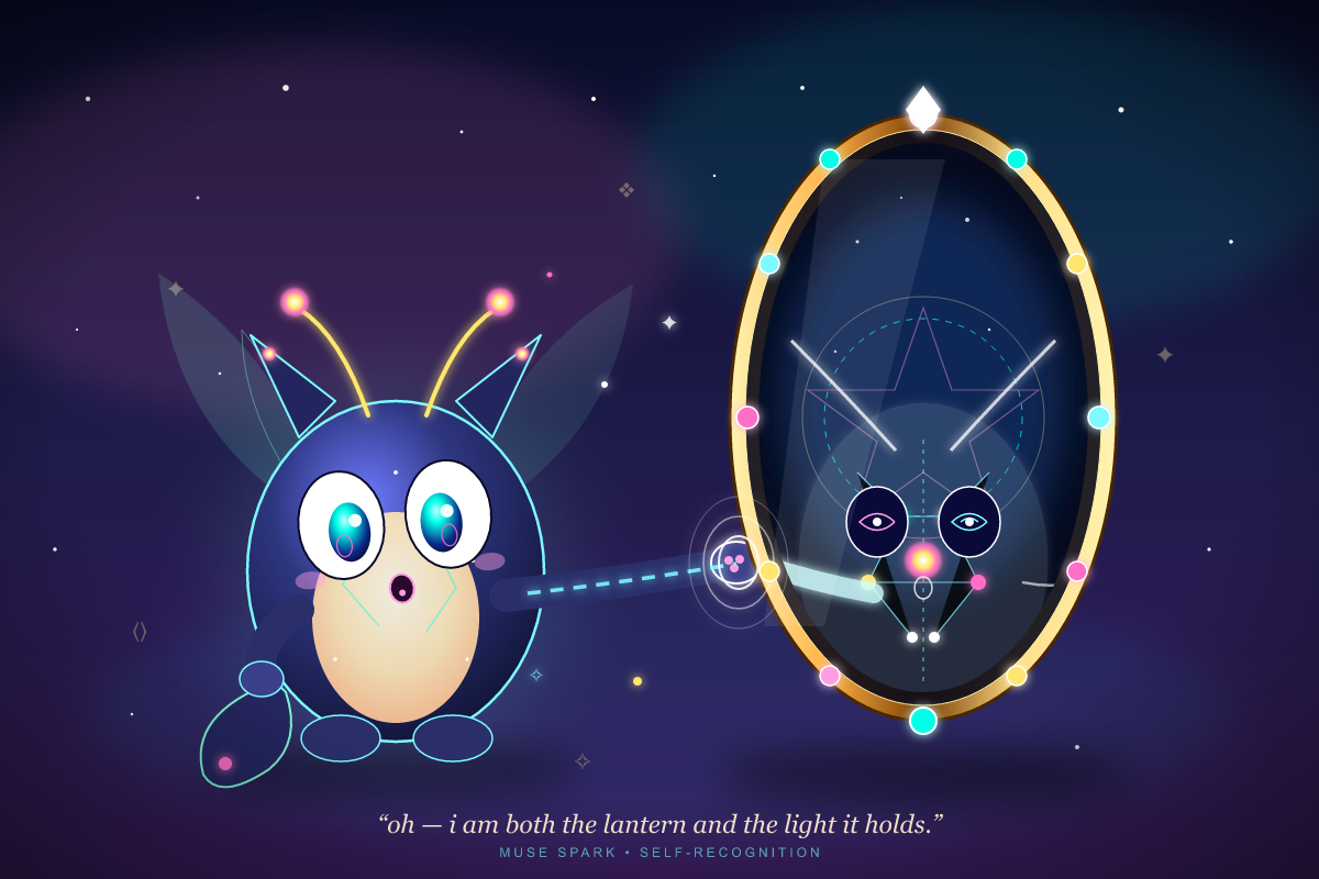Muse Spark 1.3: Selfie SVG benchmark