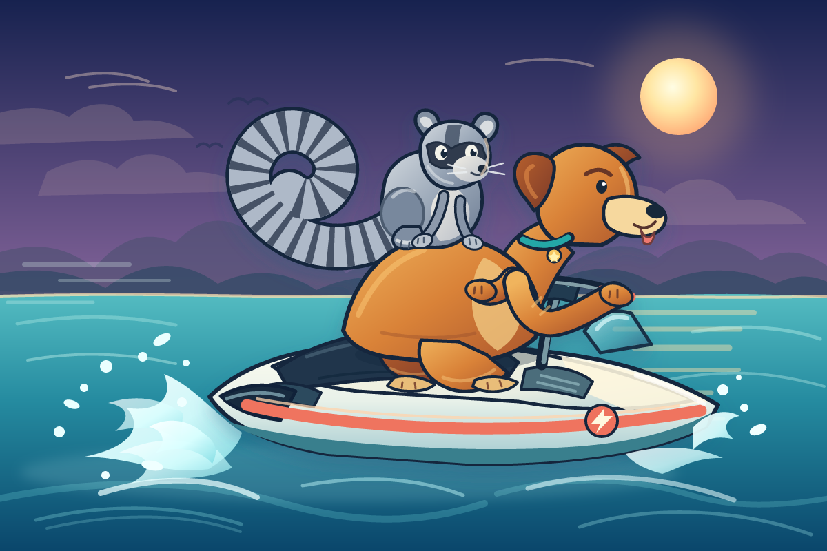 Space Bunny Alpha: Raccoon SVG benchmark