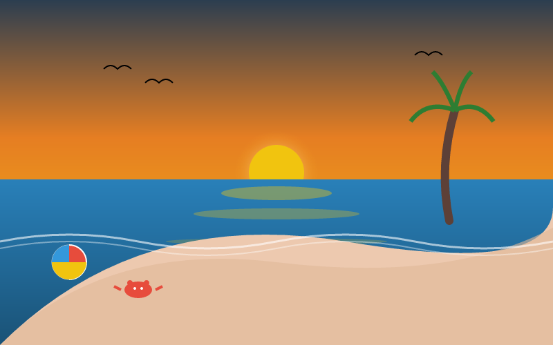 Gemma 4 31B: Beach SVG benchmark