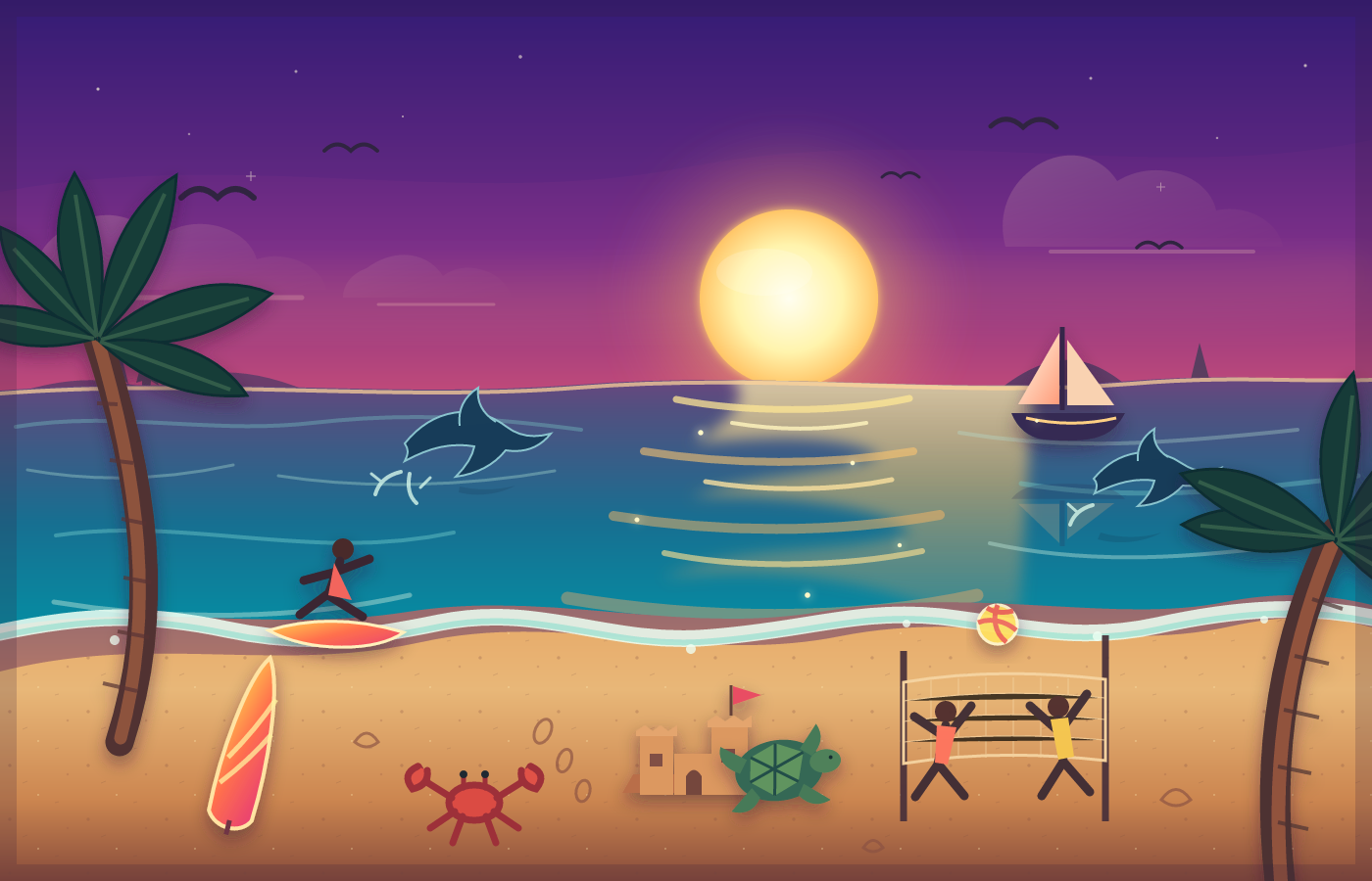 GPT 5.6 Sol: Beach SVG benchmark