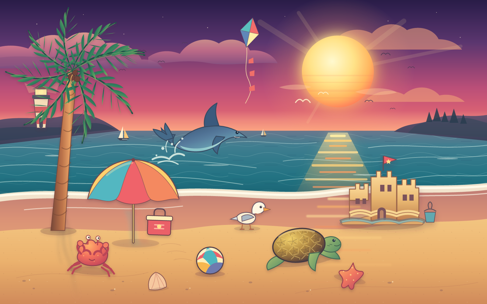 MiniMax M3.1 Flash: Beach SVG benchmark