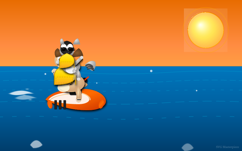 Nemotron 3 Ultra: Raccoon SVG benchmark