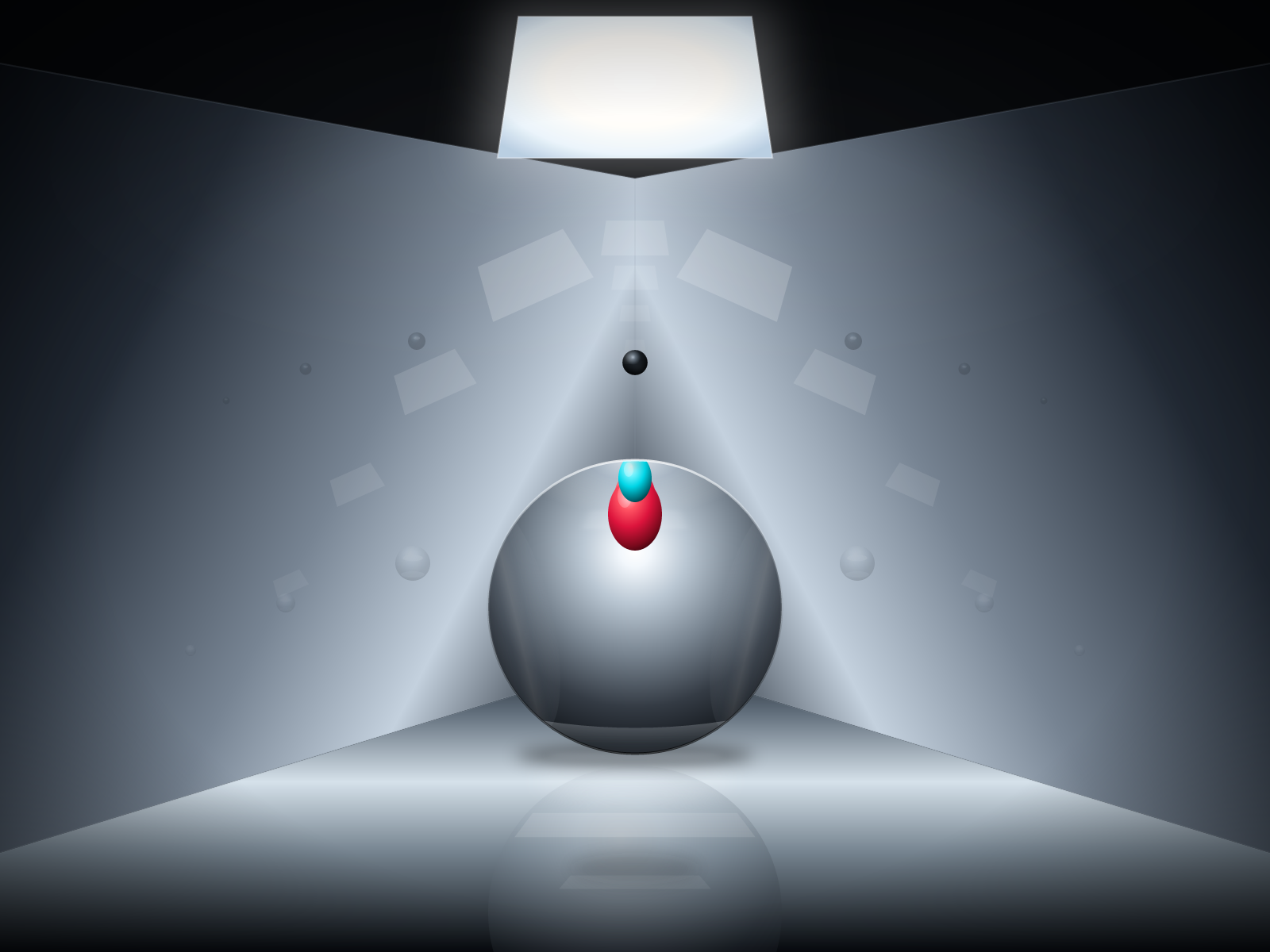 Qwen 3.8 Flash: Newton's Mirror SVG benchmark