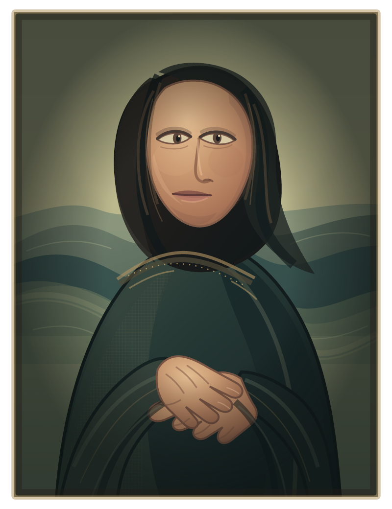 GPT 5.6 Luna: Mona Lisa SVG benchmark