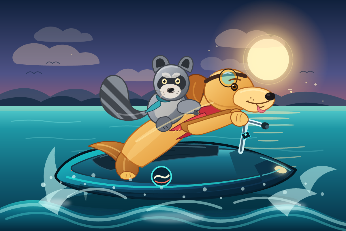 DeepSeek V4.1 Flash 1017: Raccoon SVG benchmark