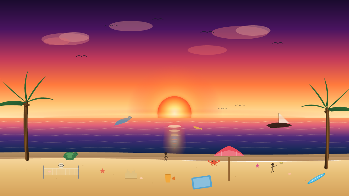 Beam Beach SVG comparison sample